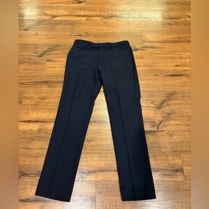 Charles Tyrwhitt Slim Fit Ultimate Suit Trouser Pants Mens 34x32 Dark Navy Wool